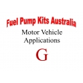 Fuel Pump Kits alphabetical beginning with G